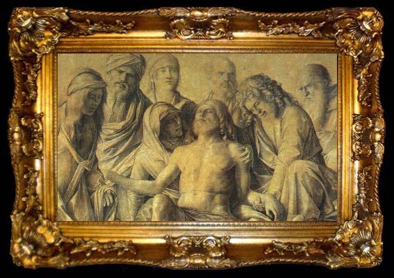 framed  BELLINI, Giovanni The Lamentation over the Body of Christ dfh, ta009-2